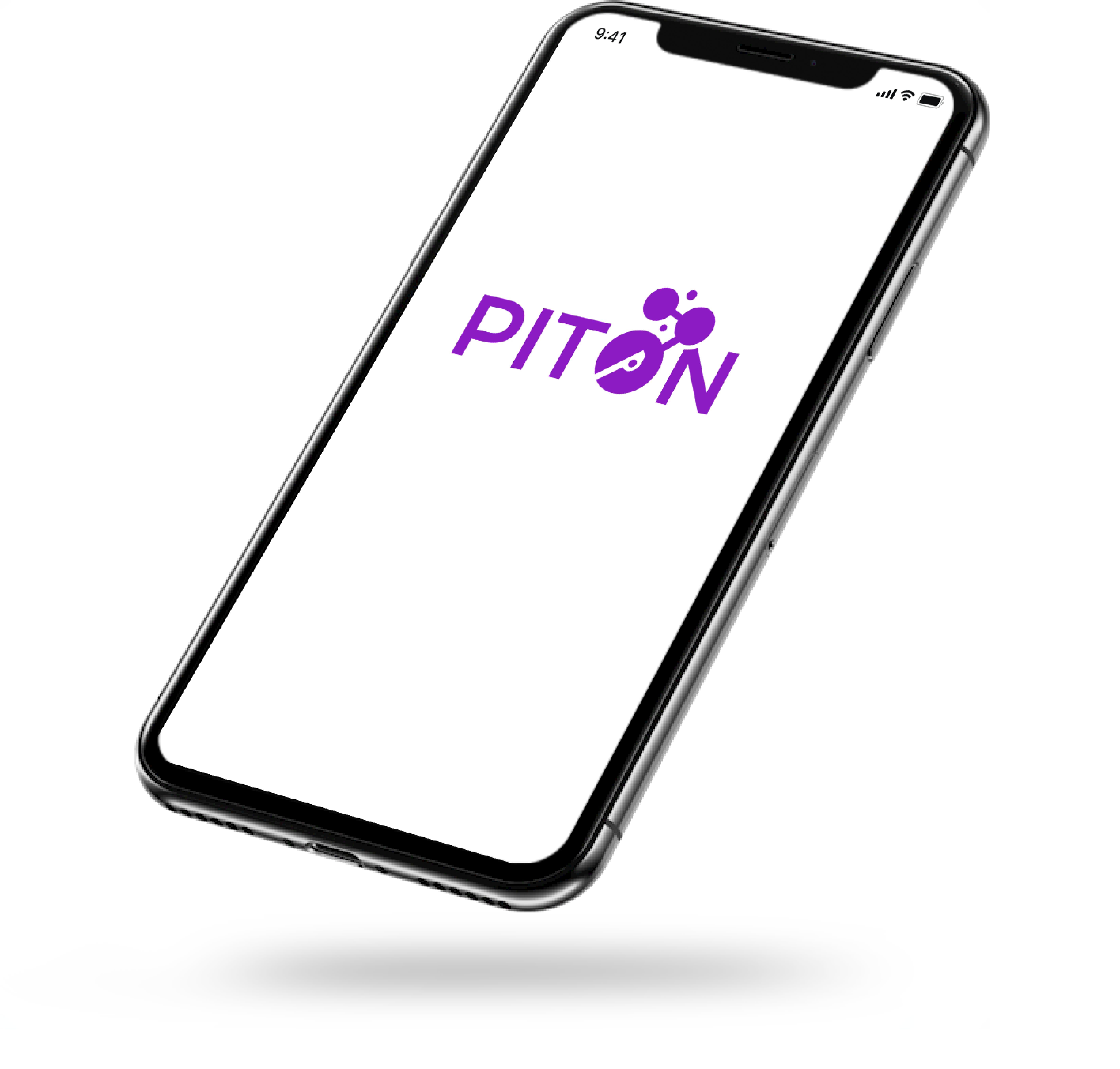 Phone with PITON displayed